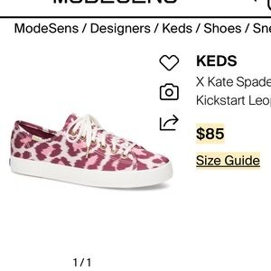 Keds Pink and White Sneakers